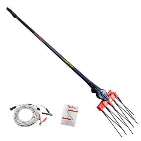 Vareador Eléctrico Italiano 270W Telescópico 3,5m. PowerGround Varea Power