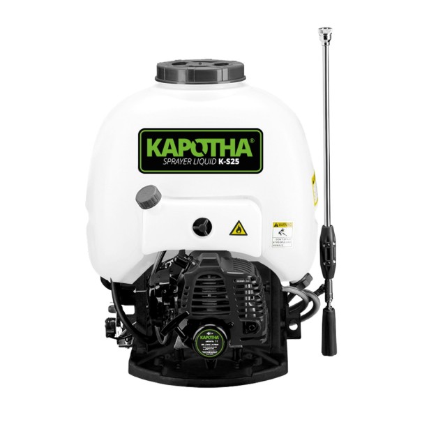 Sulfatadora de Mochila Profesional Gasolina Líquido 25L 25,6cc - Kapotha K-S25