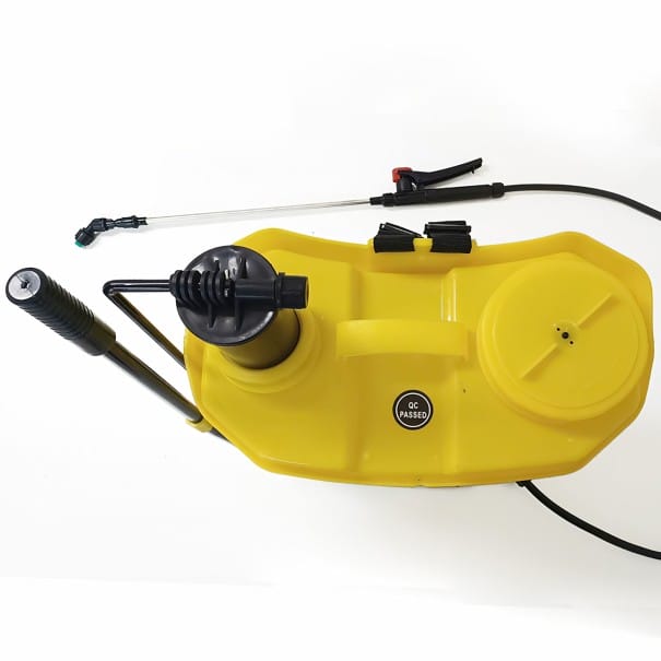 Sulfatadora Mochila manual y bateria Synergy incluye cargador y bateria Dual Pro 2 en 1 18l.