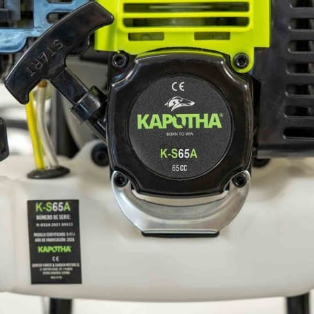 Desbrozadora de ruedas Kapotha de gasolina 65cc 4.9CV