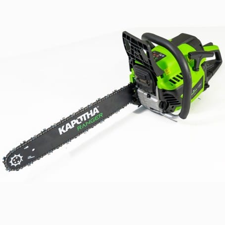 Motosierra Profesional Gasolina 58cc 3cv 50cm - Kapotha Ranger PRO con cadena OREGON Y PROTECCIONES PERSONALES