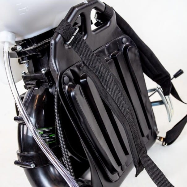 Sulfatadora de Mochila Profesional Gasolina Líquido y Polvo 14L 42cc - Kapotha K-S42