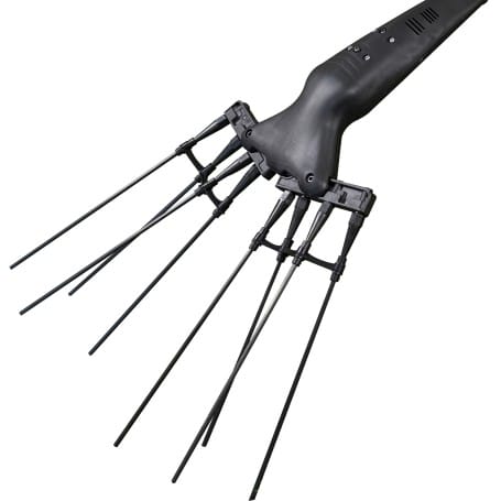 Vareador de aceitunas eléctrico 500W telescópico 3,3m. - KAPOTHA VIBRATOR 6000 PLUS con centralita de 12-34v