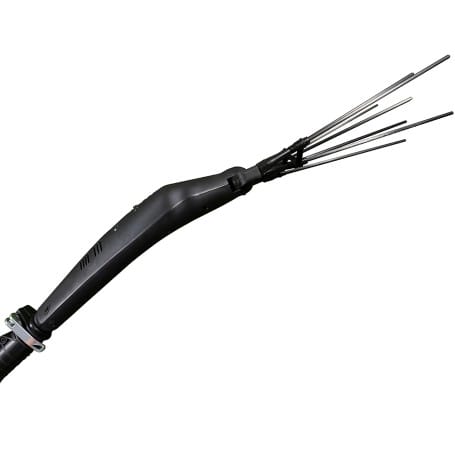 Vareador de aceitunas eléctrico 500W telescópico 3,3m. - KAPOTHA VIBRATOR 6000 PLUS con centralita de 12-34v