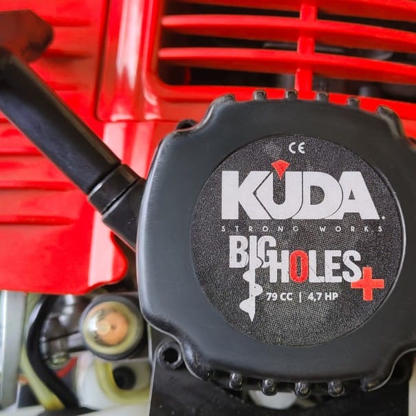 Ahoyadora Gasolina 52cc 2cv + 2 Broca  - Kuda Big Holes