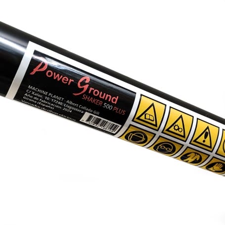 Vareador de aceitunas eléctrico 400W telescópico 3,3m. - POWERGROUND SHAKER 500PSHKERLUS con centralita de 12 a 34V
