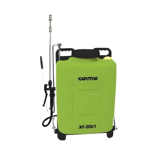 Sulfatadora manual profesional con bomba externa de bronce Kapotha - XF-20U1