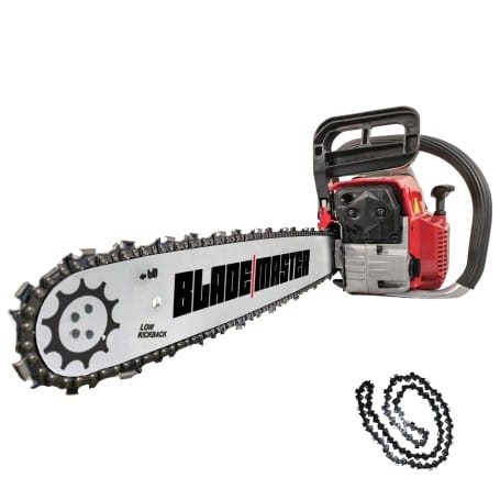 Motosierra Gasolina 62cc 3,5cv 50cm - BLADEMASTER DE POWERGROUND + 1 cadena extra Ultimas unidades