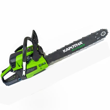 Motosierra Gasolina 58cc 3cv 50cm + 2 cadenas extras- Kapotha Ranger