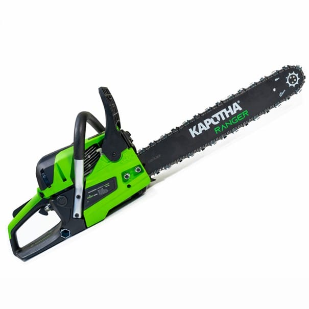 Motosierra Gasolina 58cc 3cv 50cm + 2 cadenas extras- Kapotha Ranger