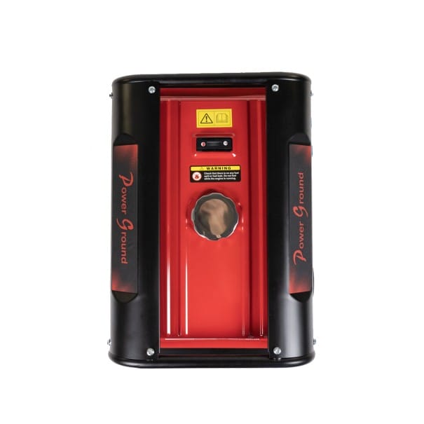 Generador de gasolina Powerground FG 4000 - 2800W 3000W sin ruedas barras extarnas algo dobladas por transporte Doblado Exdemo