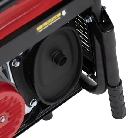 Generador de gasolina Powerground FG 4000 - 2800W 3000W sin ruedas barras extarnas algo dobladas por transporte Doblado Exdemo