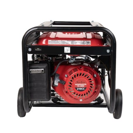 Generador de gasolina Powerground FG 4000 - 2800W 3000W sin ruedas barras extarnas algo dobladas por transporte Doblado Exdemo