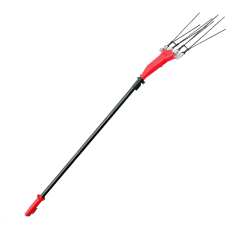 Vareador de aceitunas eléctrico 400W telescópico 3,3m. - POWERGROUND SHAKER 400PSHKERLUS con centralita de 12 a 34V