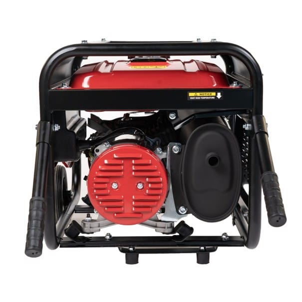 Generador de gasolina Powerground FG 4000 - 2800W 3000W sin ruedas barras extarnas algo dobladas por transporte Doblado Exdemo