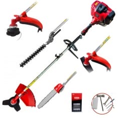 Multifuncion  POWERGROUND BLADEMASTER EDICION ESPECIAL PRO SERIES 5 en1 65cc 4.9cv cadena OREGON PRO