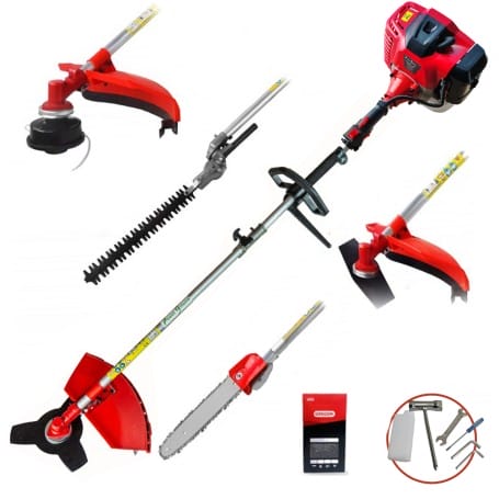 Multifuncion  POWERGROUND BLADEMASTER EDICION ESPECIAL PRO SERIES 5 en1 65cc 4.9cv cadena OREGON PRO