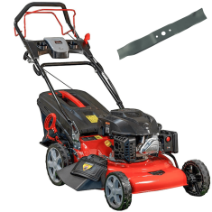 Cortacésped Gasolina Autopropulsado 3 en 1 196cc 51cm - PowerGround Pro Cut + Cuchila extra
