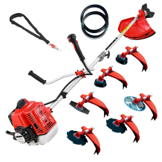 Desbrozadora Gasolina 7 en 1 62cc 4cv - PowerGround BLADEMASTER incluye 20 metros de Hilo de Nylon de REGALO