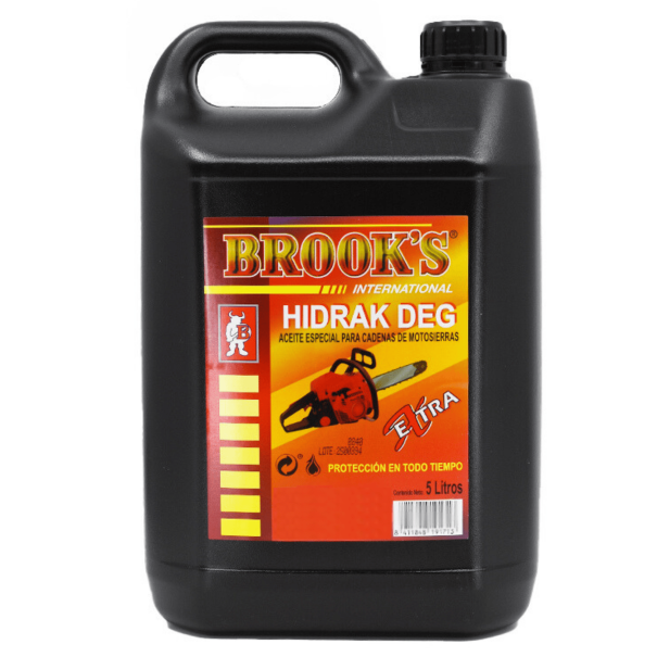 Aceite para Cadena de Motosierra. 5 litros.