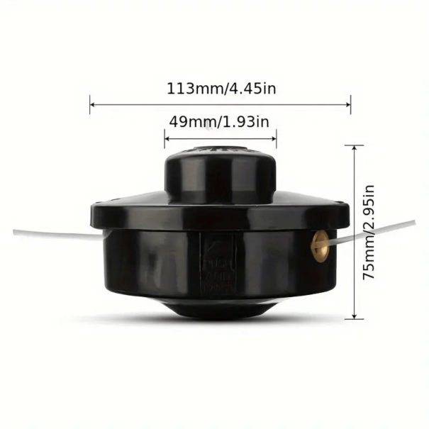 Cabezal de hilo semiautomatico universal para todas las desbrozadoras de nuestra web