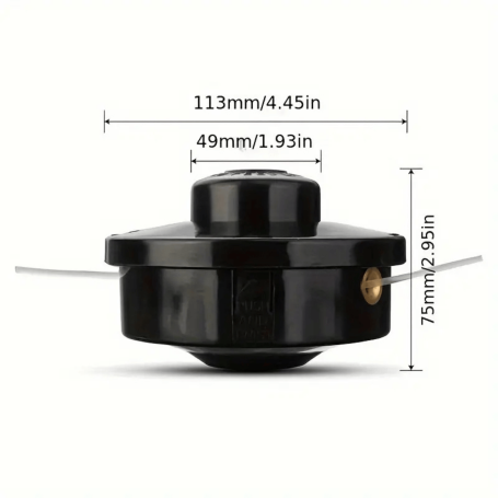 Cabezal de hilo semiautomatico universal para todas las desbrozadoras de nuestra web