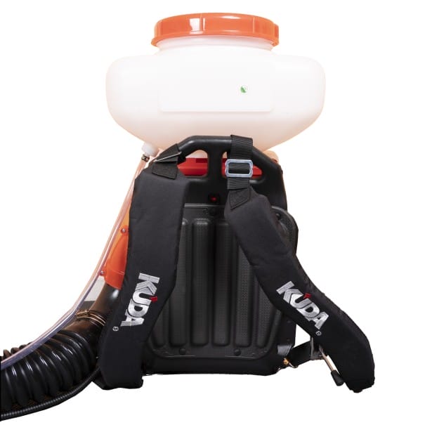 Sulfatadora de Gasolina KUDA Mist Duster 42cc 14L Polvo y Líquido + Aceite Profesional 2T 1L – Atomizador Multifunción