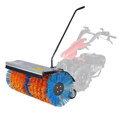 Cepillo de Barrido o Cepillo Quitanieves– 110 cm de Ancho- para Motocultor de Gasolina 13cv Kapotha, PowerGround, Golliath
