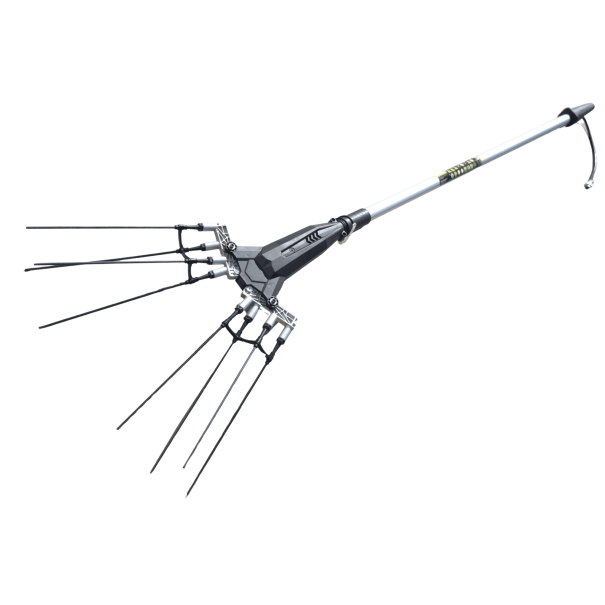 Vareador de aceitunas eléctrico 500W telescópico 3,3m. - KAPOTHA VIBRATOR 6000 PLUS con centralita de 12-34v