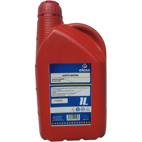 Aceite Sintético para Motores 2 Tiempos, 1 Litro – Bajo Humo, Alta Protección y Combustión Limpia – Fabricado en España