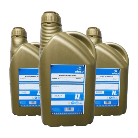 Kit 3L Aceite multigrado para motores 4 tiempos