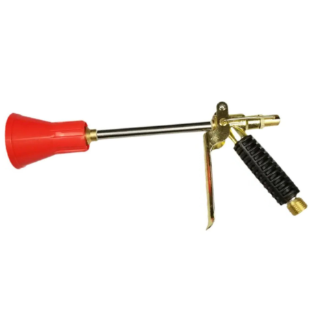 Sulfatadora de carretilla 26cc 50L - PowerGround KS50C con 30m Manguera-Lanza Largo Alcance-Pistola y Pulverizadora