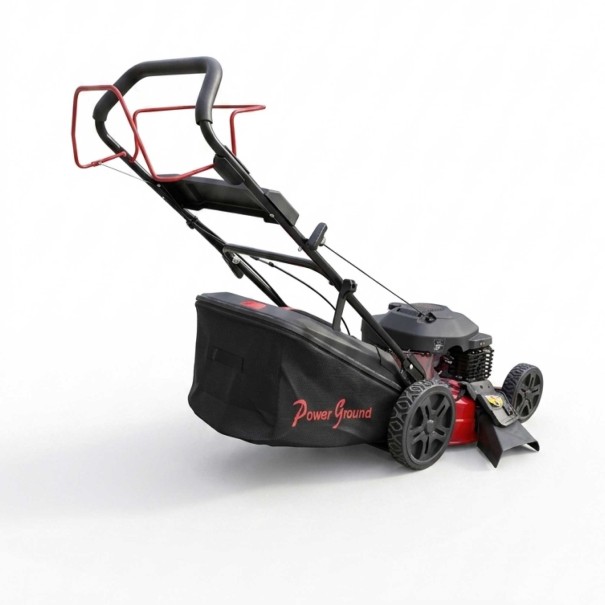 Cortacésped Gasolina Autopropulsado 3 en 1 196cc 51cm - PowerGround Master Cut Black Edition