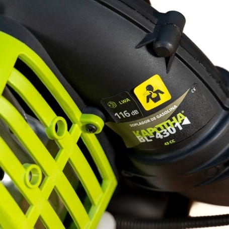 Soplador Mochila Profesional Gasolina 43cc 1,6cv - Kapotha BL-4301