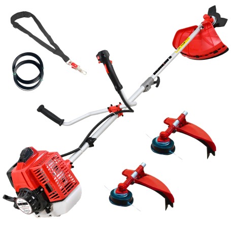Desbrozadora Gasolina 3 en 1 62cc 4cv - PowerGround BLADEMASTER incluye 20 metros de Hilo de Nylon de REGALO