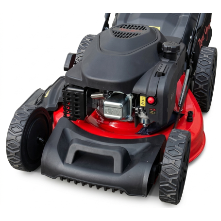 Cortacésped Gasolina Autopropulsado 3 en 1 196cc 51cm - PowerGround Master Cut Black Edition