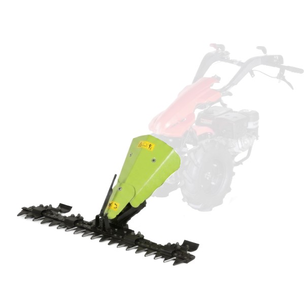 Segadora de 110cm de marca KAPOTHA, util para los motocultores de 13-15cv de KAPOTHA y de POWERGROUND