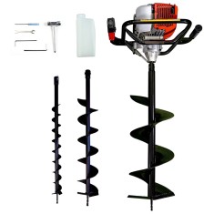 Ahoyadora Gasolina 52cc 2cv + 2 Broca  - Kuda Big Holes
