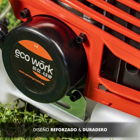 Desbrozadora profesional 65cc 4,9cv 2x1 Powerground Ecowork