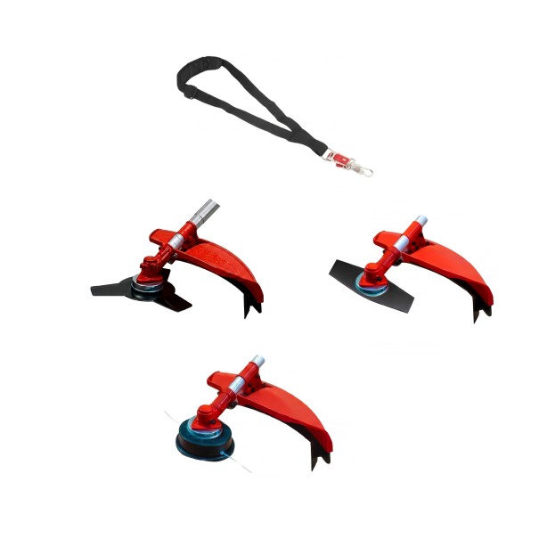 Desbrozadora Gasolina 3 en 1 62cc 4cv - PowerGround BLADEMASTER incluye 20 metros de Hilo de Nylon de REGALO