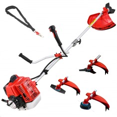 Desbrozadora Gasolina 3 en 1 62cc 4cv - PowerGround BLADEMASTER incluye 20 metros de Hilo de Nylon de REGALO
