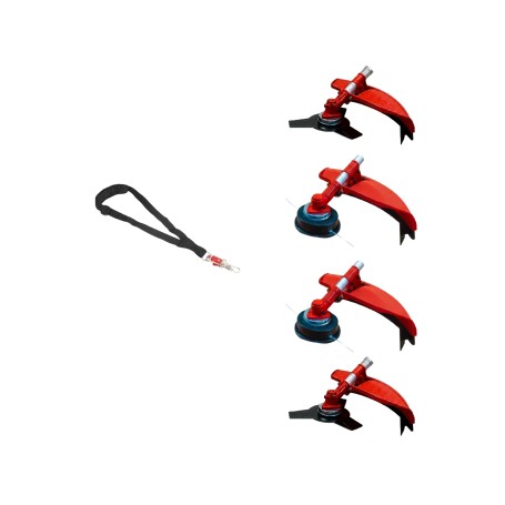 Desbrozadora Gasolina 4 en 1 62cc 4cv - PowerGround BLADEMASTER incluye 20 metros de Hilo de Nylon de REGALO