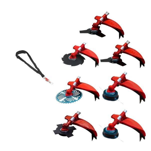 Desbrozadora Gasolina 7 en 1 62cc 4cv - PowerGround BLADEMASTER incluye 20 metros de Hilo de Nylon de REGALO