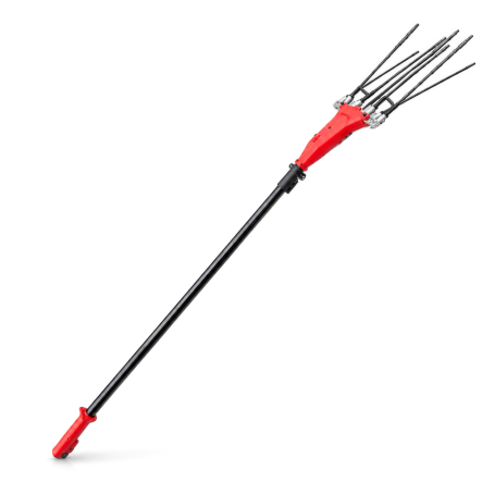 Vareador de aceitunas eléctrico 400W telescópico 3,3m. - POWERGROUND SHAKER 500PSHKERLUS con centralita de 12 a 34V